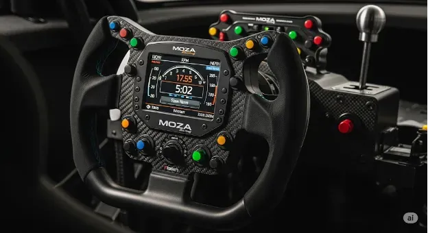 Dlaczego gracze wybierają kierownice Moza Racing